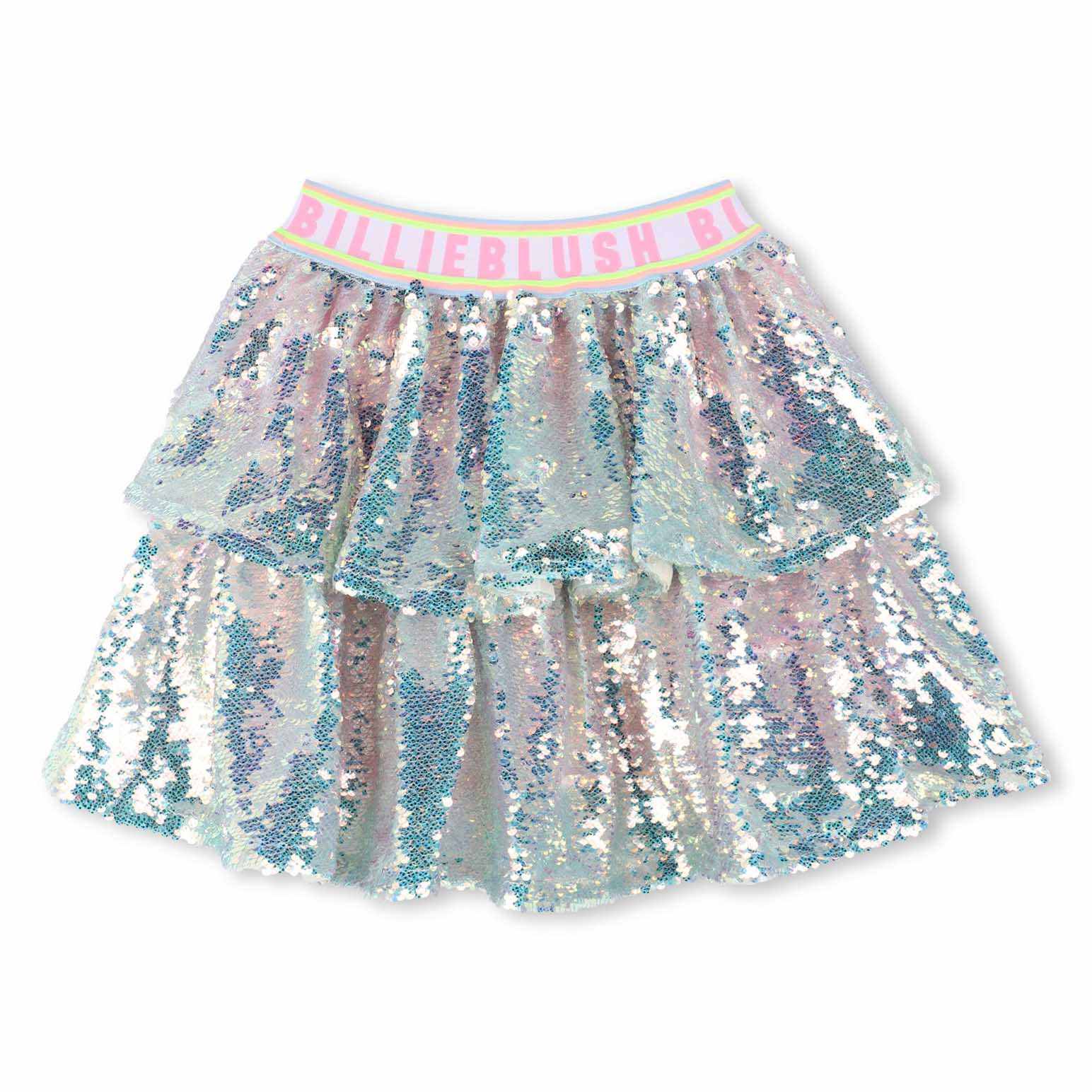 Billieblush Sequins Skirt With Flounces 3-6Y